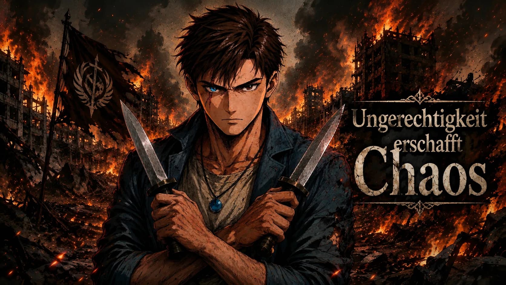Banner zu Ungerechtigkeit erschafft Chaos